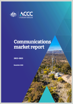 Communications market report 2022-23 cover