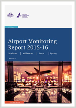 Airport Monitoring Report 2015-16 cover