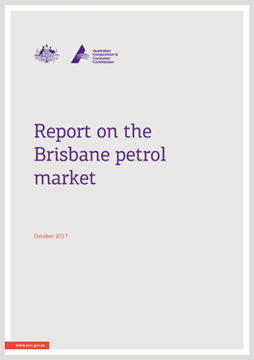 Report on the Brisbane petrol market cover