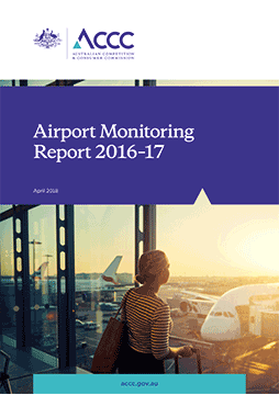 Airport monitoring report 2016-17 cover