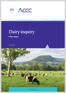 Dairy inquiry final report cover