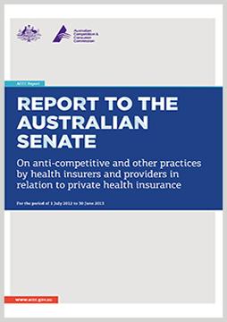 Private health insurance report 2012-13 cover