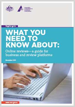 Online reviews - a guide for business and review platforms cover