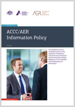 ACCC-AER Information Policy cover