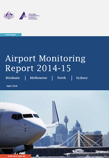Airport monitoring report 2014-15 cover
