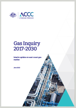 Thumbnail image cover of Gas inquiry June 2023 interim report
