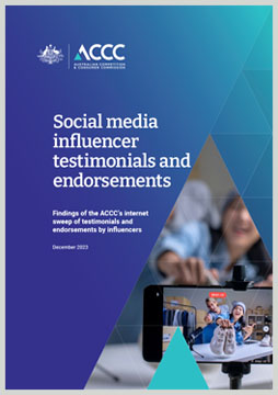 Social media influencer testimonial report 