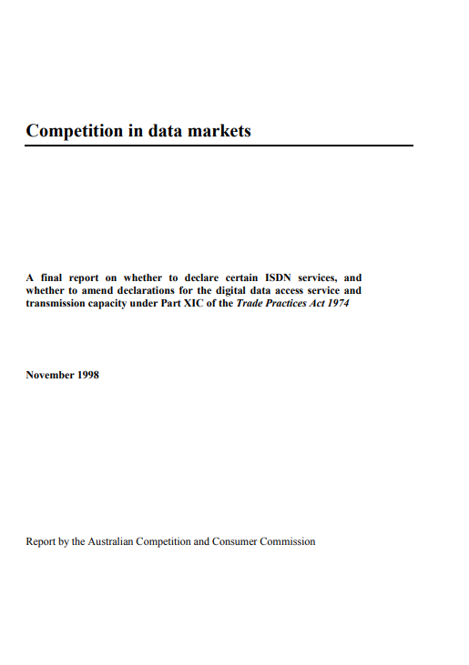 Competition in Data Markets cover