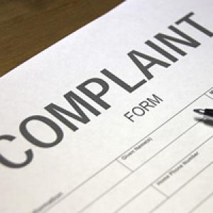 Complaint paperwork