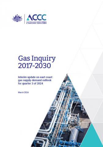 Gas inquiry 2017-2030