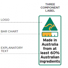 Three component label