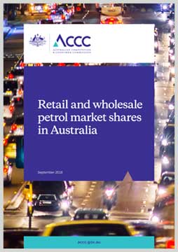 Petrol market shares report title page