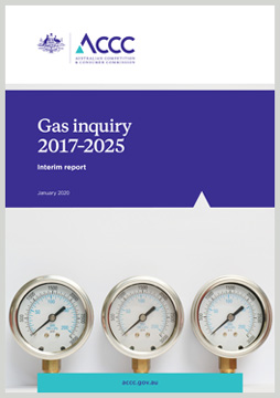 Gas inquiry January 2020 interim report cover