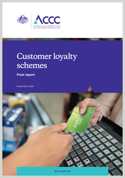 Customer loyalty schemes - final report cover