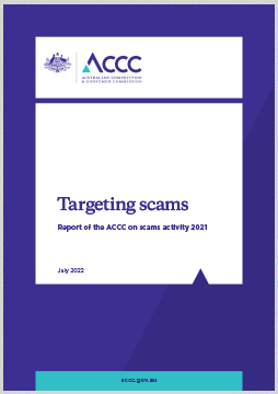 Targeting scams report cover page