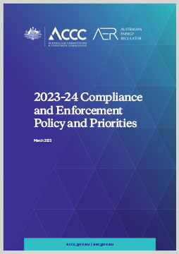 Enforcement and compliance priorities 2023-24