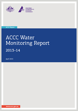 Water Monitoring Report 2013-14_Cover