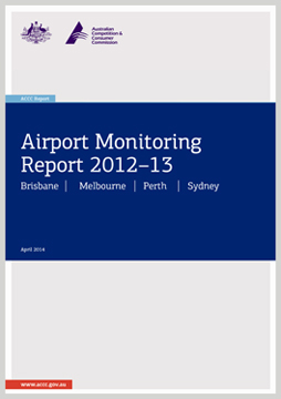 Airport monitoring report 2012-13 cover