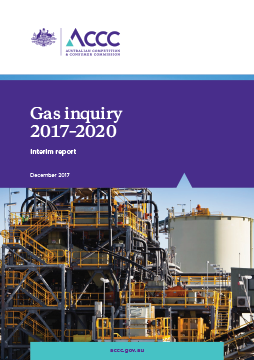 Gas inquiry December 2017 interim report cover