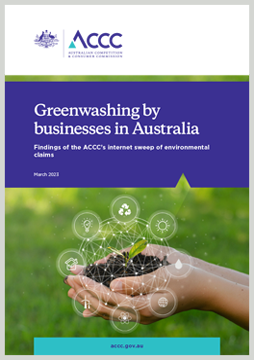 Greenwashing by businesses report thumbnail