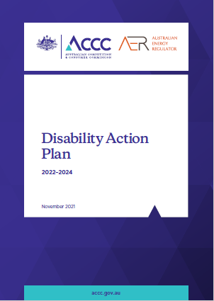 Disability Action Plan 2022-24 cover