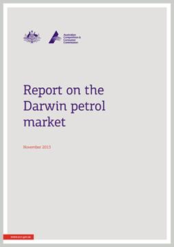 Report on the Darwin petrol market cover