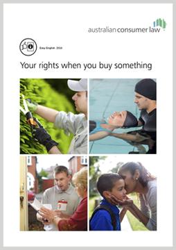 Your rights when you buy something guide cover