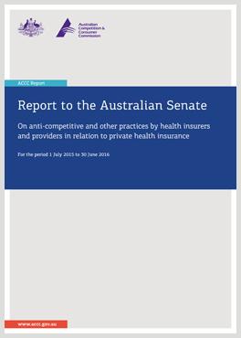Private health insurance report 2015-16 cover