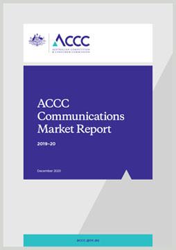 Communications market report cover