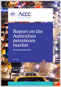Report on the Aunstralian petroleum December quarter cover