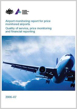 Airport monitoring report 2006-07 cover