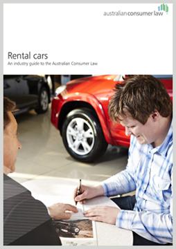 Image shows that a man is signing documents at a car rental store