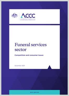 Funeral services sector report cover