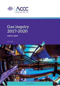 Gas inquiry April 2018 interim report cover