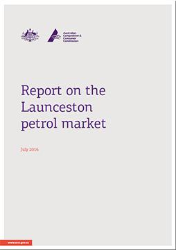 Report on Launceston petrol market cover